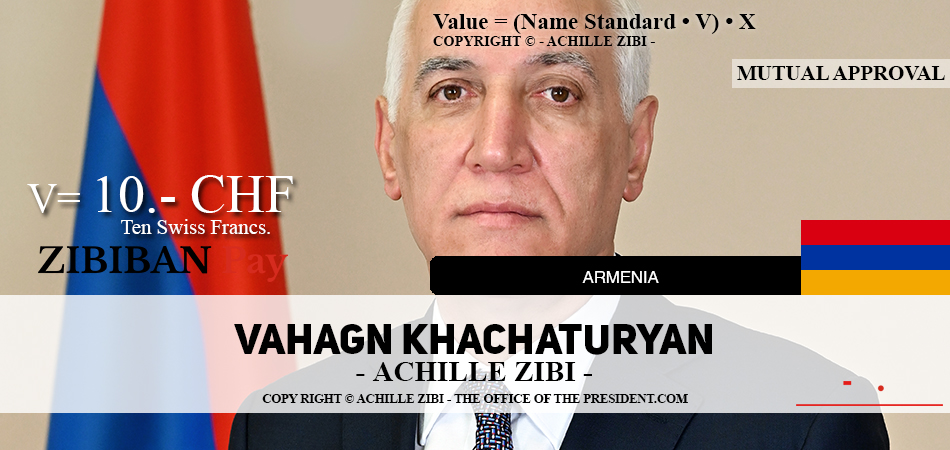 ACHILLE ZIBI - THE OFFICE OF THE PRESIDENT - VAHAGN KHACHATURYAN