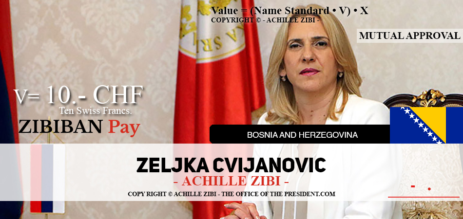 ACHILLE ZIBI - THE OFFICE OF THE PRESIDENT - ZELJKA CVIJANOVIC