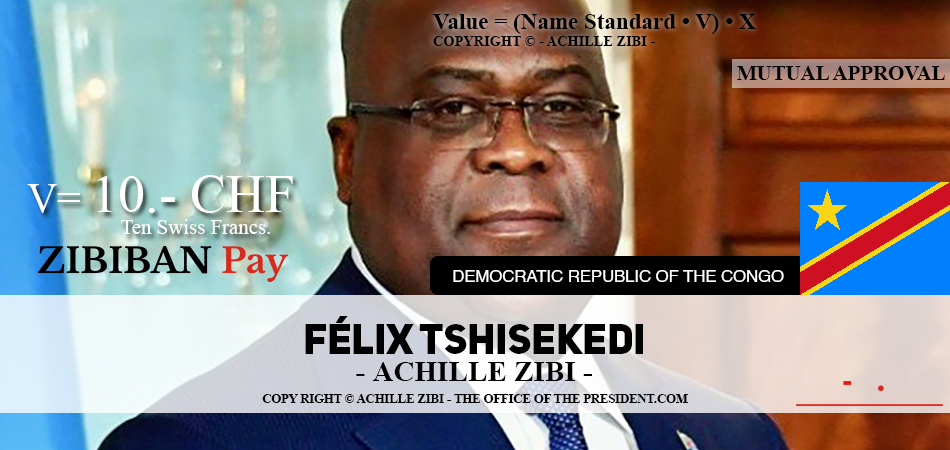 ACHILLE ZIBI - THE OFFICE OF THE PRESIDENT - FELIX TSHISEKEDI