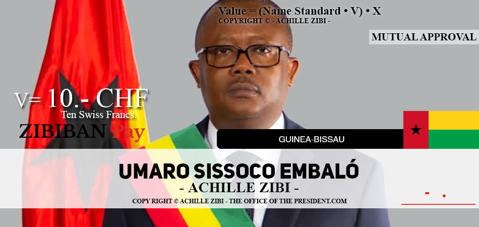 ACHILLE ZIBI - THE OFFICE OF THE PRESIDENT - UMARO SISSOCO EMBALO