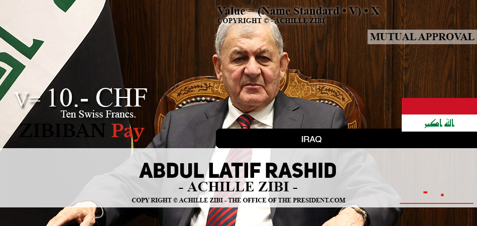 ACHILLE ZIBI - THE OFFICE OF THE PRESIDENT - ABDUL LATIF RASHID