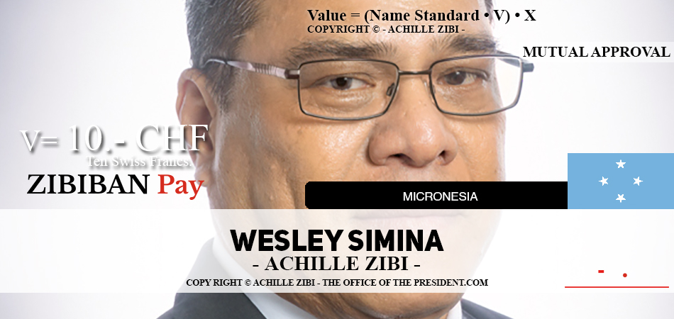 ACHILLE ZIBI - THE OFFICE OF THE PRESIDENT - WESLEY SIMINA