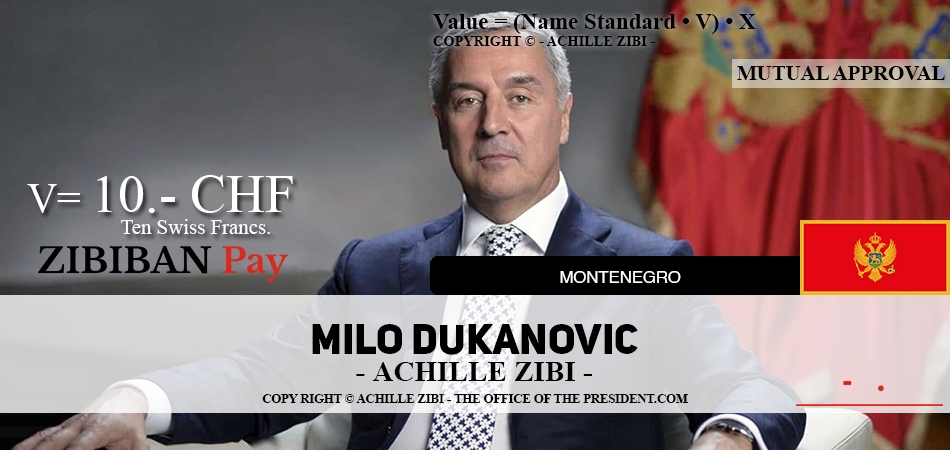 ACHILLE ZIBI - THE OFFICE OF THE PRESIDENT - MILO DUKANOVIC