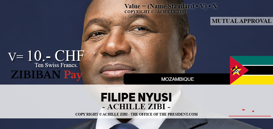 ACHILLE ZIBI - THE OFFICE OF THE PRESIDENT - FILIPE NYUSI