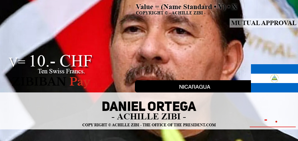 ACHILLE ZIBI - THE OFFICE OF THE PRESIDENT - DANIEL ORTEGA