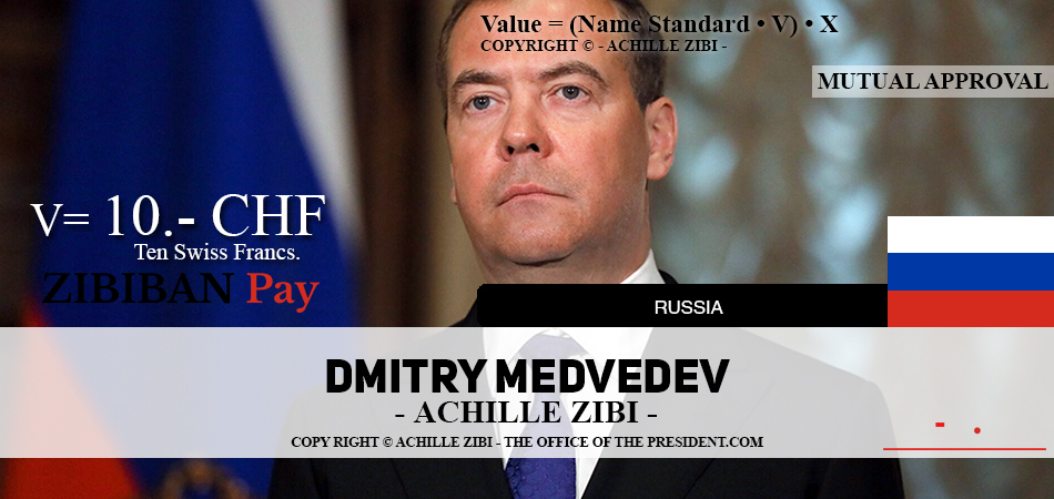 ACHILLE ZIBI - THE OFFICE OF THE PRESIDENT - DMITRY MEDVEDEV