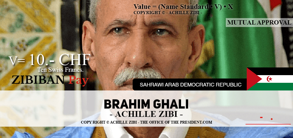 ACHILLE ZIBI - THE OFFICE OF THE PRESIDENT - BRAHIM GHALI