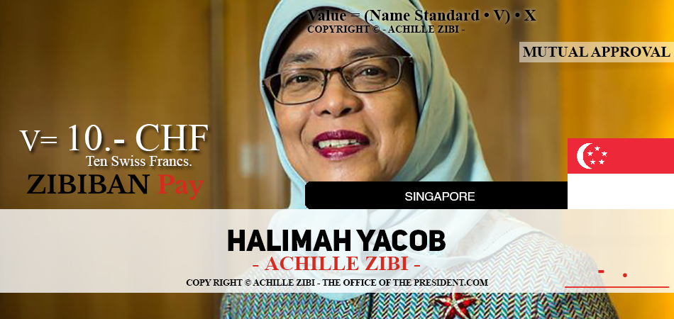 ACHILLE ZIBI - THE OFFICE OF THE PRESIDENT - HALIMAH YACOB